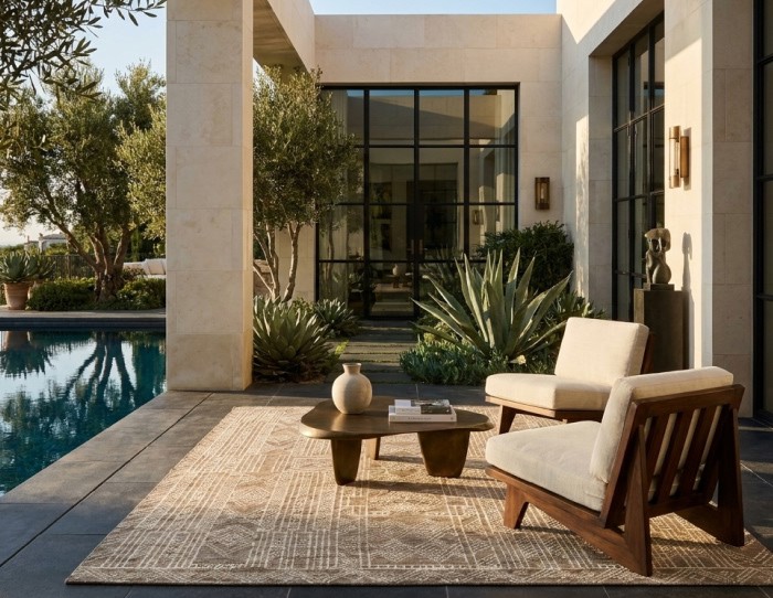 Beige Rug